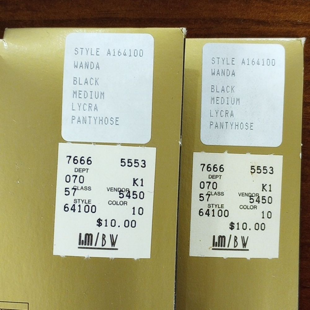 Pantyhose, Lot Of 6 (7 Total Hose) - Picture 8 of 12